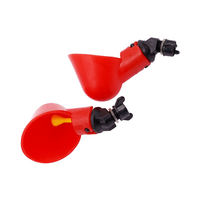 Bebedero Automático para Aves de Corral Chuangduo con Válvula de Resorte para Pollos, Palomas, Codornices y Patos - Nuevo de Plástico con 1 Año de Garantía