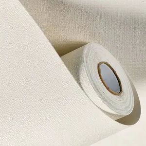 Kertas dinding vinil busa Pvc 3d kertas dinding cetak Digital tekstur timbul dalam kertas dinding cetak vinil belakang