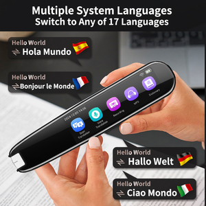 2025 Dispositivo de traductor de idiomas de bolsillo portátil Pluma de traductor de voz inteligente multilingüe en tiempo Real - Product Image 5