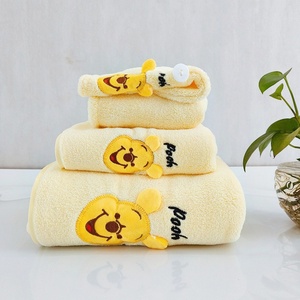 Juego <span class=keywords><strong>de</strong></span> Toallas <span class=keywords><strong>de</strong></span> <span class=keywords><strong>Baño</strong></span> <span class=keywords><strong>de</strong></span> Terciopelo Coral, con Bordado <span class=keywords><strong>de</strong></span> <span class=keywords><strong>Mickey</strong></span> Mouse, Suaves y Gruesas, al por Mayor - Product Image 2