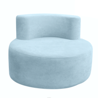 Canapé de spa personnalisable pour salons de massage, canapé une place avec revêtement en velours capitonné inclinable, canapé-lit rembourré en éponge