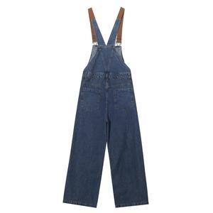 Pantalones <span class=keywords><strong>de</strong></span> <span class=keywords><strong>mezclilla</strong></span> <span class=keywords><strong>con</strong></span> <span class=keywords><strong>tirantes</strong></span> estampados digitalmente para hombre, estilo urbano, <span class=keywords><strong>de</strong></span> verano, <span class=keywords><strong>de</strong></span> tiro medio, casuales, rectos - Product Image 2