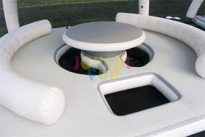 JOYFUL FUN Prix d'usine parcs d'attractions gonflables île flottante <span class=keywords><strong>gonflable</strong></span> - Product Image 4