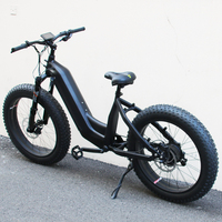 Vélo électrique tout-terrain à cadre en aluminium longue portée 750W 48V 30Ah, 9 vitesses, pour adulte, avec cadre bas (Step-Through)