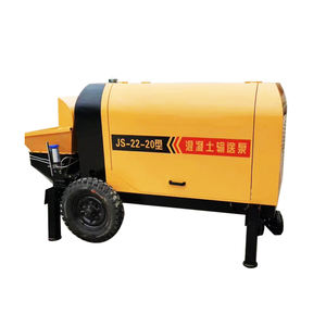 20 Tipo 22kw Eléctrico/diesel 10m3/hora Bomba de transporte de columna de estructura secundaria de hormigón - Product Image 1