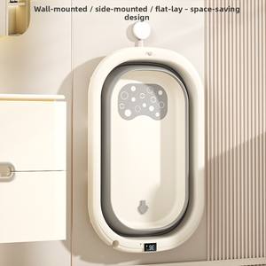 Migliore Vasca da Bagno Antiscivolo con Sensore di Temperatura per Bambini con Sedile, Uso Sicuro e Bagno Domestico - Product Image 6