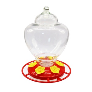 Alimentador duradero para colibríes al aire libre, <span class=keywords><strong>bebedero</strong></span> de plástico fácil de limpiar para pájaros con diseño a prueba de fugas para jardín, Patio, pájaros salvajes - Product Image 5