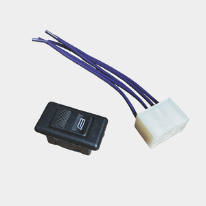 Interruptor Universal para Elevador de Ventanas, Conector de 5 Pines con Cable para Actualización de Automóviles - Product Image 2