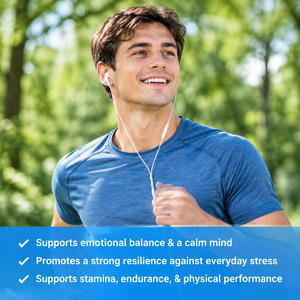 Bandes orales minces à action rapide pour la puissance masculine, favorisent la concentration et l'endurance, soutiennent la réduction du stress et l'équilibre émotionnel - Product Image 5