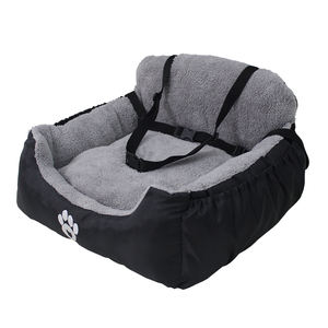 मध्यम कुत्तों के लिए अल्ट्रा आरामदायक ऑक्शफोर्ड कुत्ते कार बिस्तर गैर-पर्ची नीचे हटाने योग्य और धोने योग्य पर्यावरण के अनुकूल 2-इन-1 पालतू वाहन बिस्तर - Product Image 5