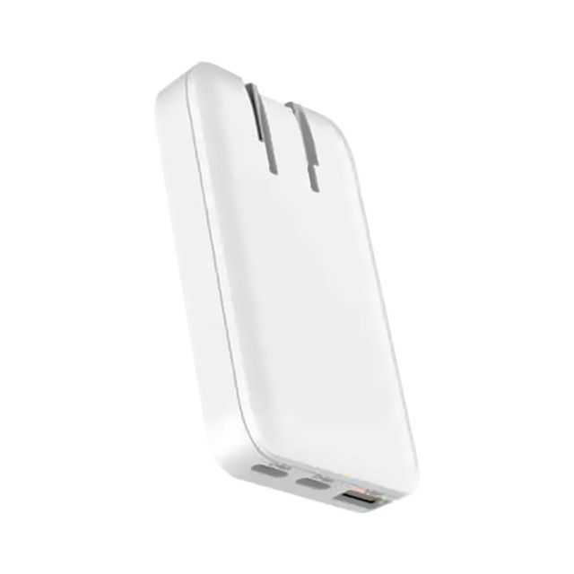 2C+1A PD Mode Adapters ETL Approved 65W GaN Ultrathin Travel Charger Foldable US Plug