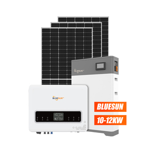 ระบบพลังงานแสงอาทิตย์ครบชุด 5kw 10kw ระบบไฟฟ้าพลังงานแสงอาทิตย์สำหรับอุตสาหกรรมและบ้าน พร้อมแบตเตอรี่ รายการราคา ระบบพลังงานแสงอาทิตย์ BSE10KH3 ระบบพลังงานแสงอาทิตย์ BSE1 - Product Image 1