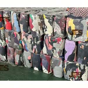 Trapos <span class=keywords><strong>de</strong></span> algodón textiles <span class=keywords><strong>de</strong></span> trapo al por mayor <span class=keywords><strong>baratos</strong></span> para limpiar restos <span class=keywords><strong>de</strong></span> <span class=keywords><strong>tela</strong></span> <span class=keywords><strong>de</strong></span> Color oscuro 100 algodón 10KG 25KG trapos <span class=keywords><strong>de</strong></span> máquina - Product Image 3