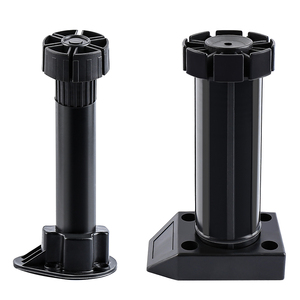 Adjustable Cabinet Feet Plastic PP ABS Furniture <b>Legs</b> <b>For</b> Cabinets Wardrobes <b>Sofas</b> Easy Installation - Product Image 1