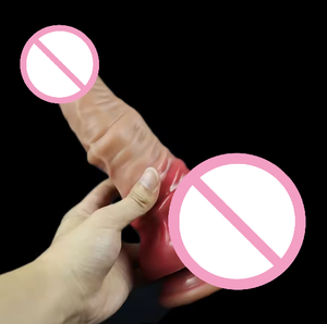 Großhandel Vibrierender Übergroßer Pferdepenis Silikon-Sexspielzeug Analplug für Männer/Frauen Dildo Weicher Hinterhof-Erweiterungs-Masturbator - Product Image 2