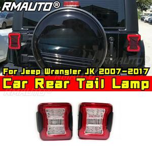 Luz de freno trasera para coche, conjunto de luces traseras, edición americana para Jeep Wrangler JK 2007-2017, kit de carrocería, accesorios para coche - Product Image 1