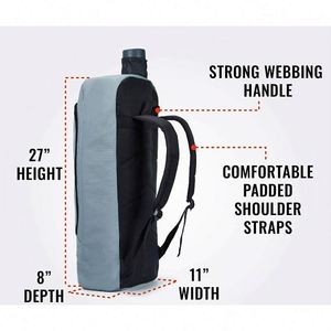 Bsci กระเป๋าเป้สำหรับยิงธนู, กระเป๋าเป้สะพายหลังน้ำหนักเบาพร้อมลูกศร - Product Image 4