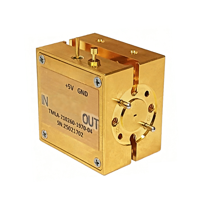 MmWave Terahertz Components TMLA-210260-1970-04 H-Band WR-04 Frequency Millimeter Waveguide THz Low Noise Amplifiers