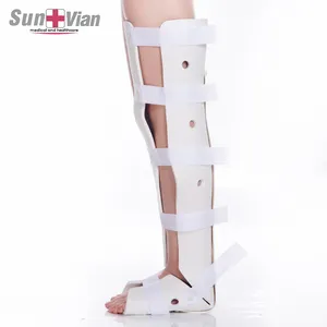 พอลิเมอร์ทางการแพทย์เข่าขาขารั้งการแตกหัก Splint ภายนอกสนับสนุนรั้ง