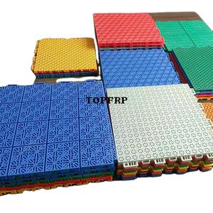 Alfombrilla de plástico PP Enclavamiento de baldosas deportivas de corte - Product Image 6