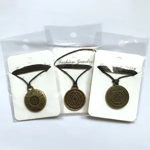 Custom zinc alloy Thai money amulet pendant Wealth Health bronze charms coin pendants