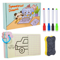 Libro de Dibujo Educativo para el Desarrollo de la Atención, Juguete Interactivo para Padres e Hijos, Aprendizaje Temprano para Edades de 3+ Años