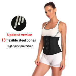 Dropshipping Ceinture amincissante respirante en maille d'os d'acier pour Faja Fat Burner Belly Trimmer Trainer Stretchable Sheath - Product Image 3
