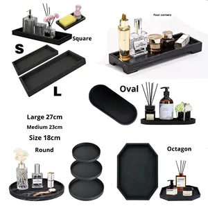 Tùy ChỉNh Nóng bán shatterproof Silicone hộp đồ trang sức hình chữ nhật Key Countertop Vanity lưu trữ Khay Xà Phòng khay - Product Image 1
