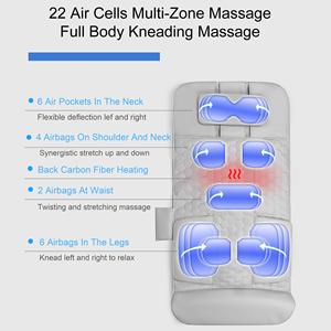 Healthpal-esterilla de estiramiento de espalda para Yoga, colchoneta ancha de cuerpo completo, presión de aire, Thai, deportes, masaje eléctrico <span class=keywords><strong>Nuru</strong></span> con calor - Product Image 3