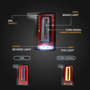 Conjunto <span class=keywords><strong>de</strong></span> Luces Traseras LED para Range Rover Vogue L405 2013-2022, Conversión <span class=keywords><strong>de</strong></span> Halógeno a LED, Estilo Cullinan, Actualización Secuencial - Product Image 3