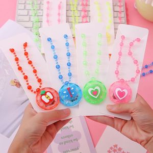 Collier Lumineux Princesse en Promotion, Pendentif Clignotant pour Fêtes d'Enfants, Petits Jouets Décoratifs en Gros - Product Image 4