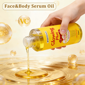 Olio Super Illuminante per Viso e Corpo con Vitamina <span class=keywords><strong>C</strong></span> e Glutatione, Idratante e Schiarente per la Pelle, Effetto Radioso in 7 Giorni - Product Image 3