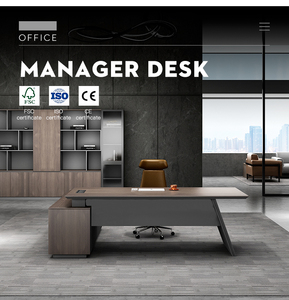 Wholesale Custom OEM Modular Office <b>Desk</b> with Storage Cabinet and Cable Management Modern Office Furniture - Product Image 1