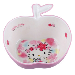 Wuhe Childrens Apple Shaped Bowl Cartoon Pattern Baby Food Bowl For Kids 0-12 Months - Product Image 5