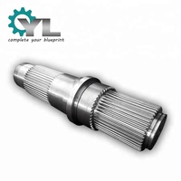 Arbre de transmission à cannelures PTO de haute précision et durable, fabriqué en Chine
