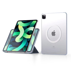 Phong Cách Mới Rõ Ràng Acrylic Da Chống Sốc Đầy Đủ Bảo Vệ Cho <span class=keywords><strong>Ipad</strong></span> Bìa Từ Trường Hợp Máy Tính Bảng Cho <span class=keywords><strong>Ipad</strong></span> Pro 12.9 "<span class=keywords><strong>Ipad</strong></span> Không Khí 5 - Product Image 4