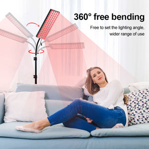 Lampu Terapi Fisik Inframerah Portabel 660nm&850nm Papan Cahaya Merah Tripod Lepas Pasang Pemijat Punggung untuk Aplikasi Tubuh - Product Image 4