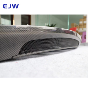 Alerón Trasero de Fibra de Carbono Seca de Doble Capa Estilo GT3RS Mejorado para Porsche <span class=keywords><strong>911</strong></span> 991, Reemplazo Específico para el Compartimento de Equipaje - Product Image 6