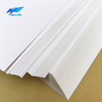 Vente directe d'usine de carton blanc en papier FBB de 350 g/m², les dimensions peuvent être personnalisées.