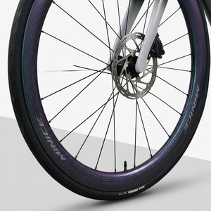 <span class=keywords><strong>Bicicleta</strong></span> de Carretera de Carbono 700C, 24 Velocidades, <span class=keywords><strong>Bicicleta</strong></span> de Carreras Aerodinámica con Frenos de Disco Hidráulicos y Juego de Ruedas de Carbono, Pedal Ordinario - Product Image 6