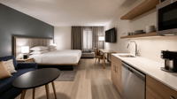 Meubles d'hôtel haut de gamme Hyatt, projet hôtelier haut de gamme, table et chaise