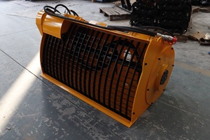 เครื่องผสมคอนกรีตไฮดรอลิกสำหรับรถตักล้อยาง รุ่น 670102-0127 พร้อมมอเตอร์ สำหรับรถขุดขนาด 1-5 ตัน ใช้ในงานก่อสร้าง - Product Image 3