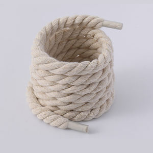 Lacets Ronds Épais en Coton Torsadé de Couleurs Personnalisées 5 mm 7 mm 8 mm de Large pour Chaussures <span class=keywords><strong>Dunk</strong></span> - Product Image 5