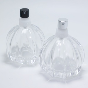 ขวดน้ำหอมแก้วทรงกลมใส ขนาด 50 มล. รุ่น MUB ดีไซน์ใหม่ พร้อมฝาซิงค์หรูหรา - Product Image 3
