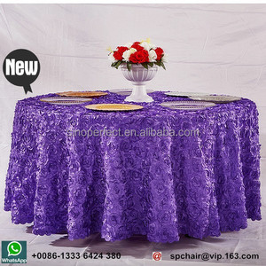 Mantel de Satén con Rosetones a Buen Precio - Product Image 3