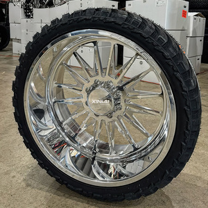 ล้อแม็กซ์ XINLAI สีดำนีออนเขียวแบบตาข่าย ขอบล้อฟอร์จ บีดล็อค ขนาด 17-23 นิ้ว 5x112 5x114.3 5x120 สำหรับรถยนต์สมรรถนะสูง - Product Image 1