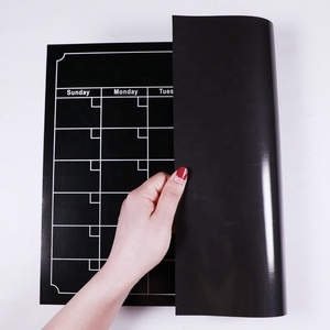 Planificador mensual semanal diario <span class=keywords><strong>Pizarra</strong></span> magnética negra de borrado en seco <span class=keywords><strong>para</strong></span> <span class=keywords><strong>nevera</strong></span> <span class=keywords><strong>para</strong></span> organizar tareas y eventos - Product Image 5