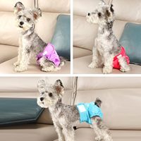 Wegreeco Couches lavables et réutilisables de qualité supérieure pour chien femelle (Petit/Moyen/Grand) - Lot de 3 résistantes à la chaleur