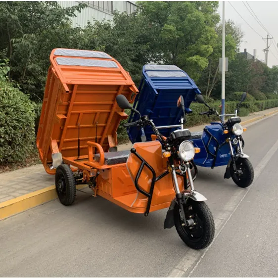 Tricycle électrique agricole tricycle trois roues volta cargo pour adulte générateur de charge pour adultes tricycles électriques utilisés