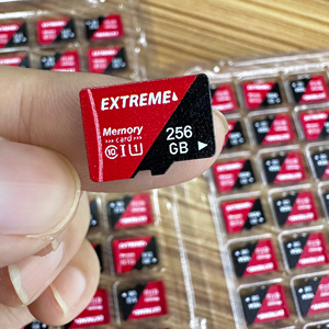 64GB nâng cấp Bộ nhớ Thẻ 256GB Lớp 10, đầy đủ năng lực H2 kiểm tra U3 SD TF thẻ 256GB 100 Mb/giây, 50 MB/giây NM thẻ 256GB U3 với bộ chuyển đổi - Product Image 1